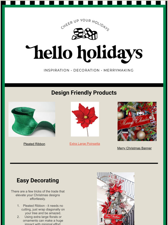 Hello Holidays Easy Design Ideas for Christmas Milled