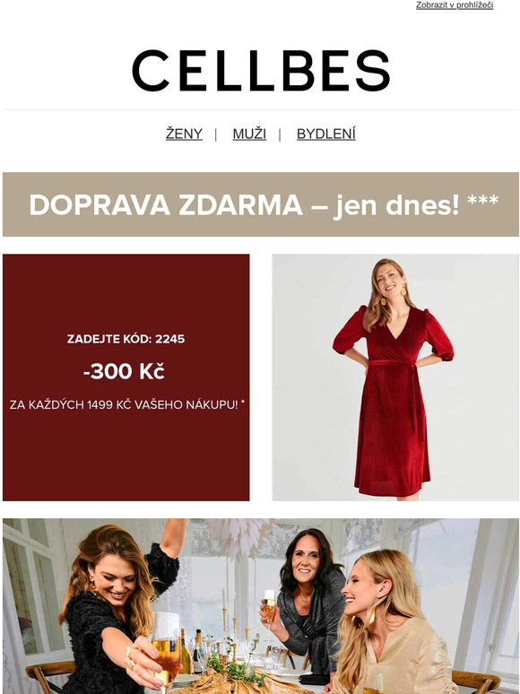 DOPRAVA ZDARMA JEN DNES!