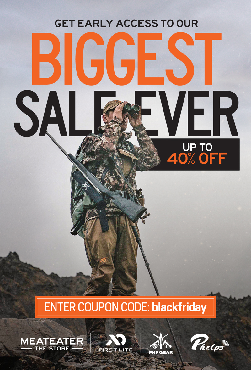 MeatEater: Early Access: Our Biggest Black Friday Sale Ever | Milled