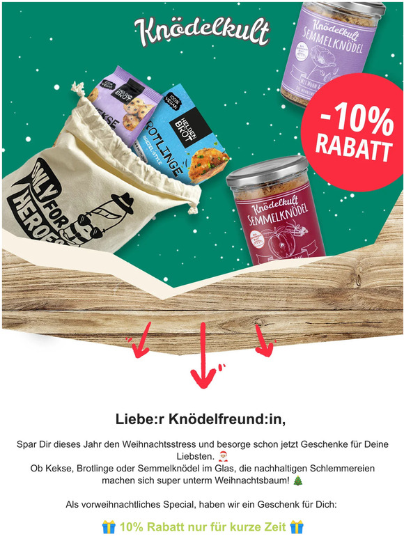 10% Rabatt für Deine Weihnachtsgeschenke 🎁