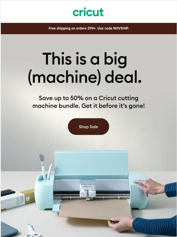 Cricut Destination Save 100+ on Cricut Cutting Machine Bundles Milled