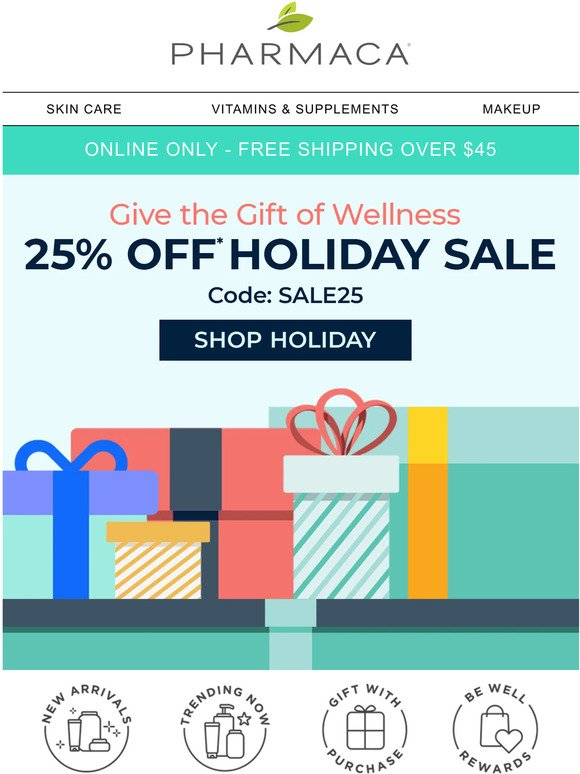 🎁 Give the Gift of Wellness this Season - Shop 25% off Site Wide 🎁