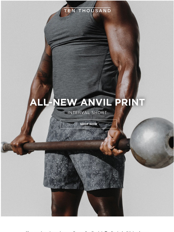 Ten thousand early access introducing the anvil print interval short