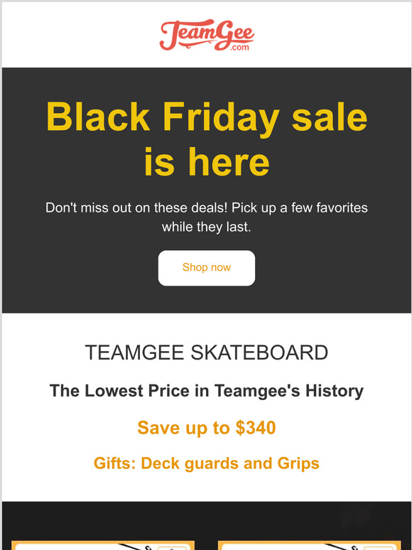 Black Friday promotions are in full swing.