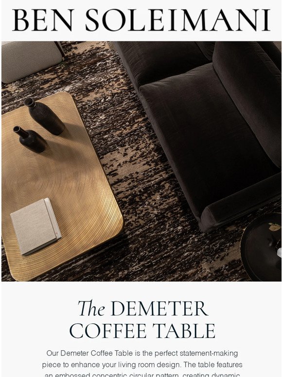The Demeter Collection by Ben Soleimani