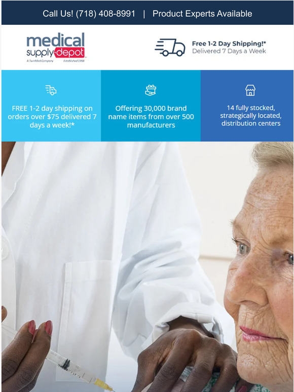 Medical Supply Depot Here's why getting the flu shot every year is so