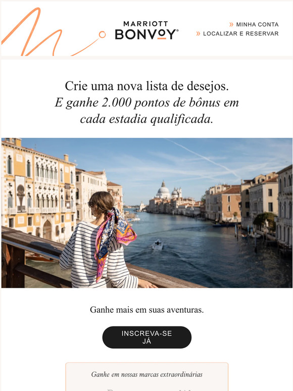 Não espere: ganhe 2.000 pontos de bônus por estadia qualificada