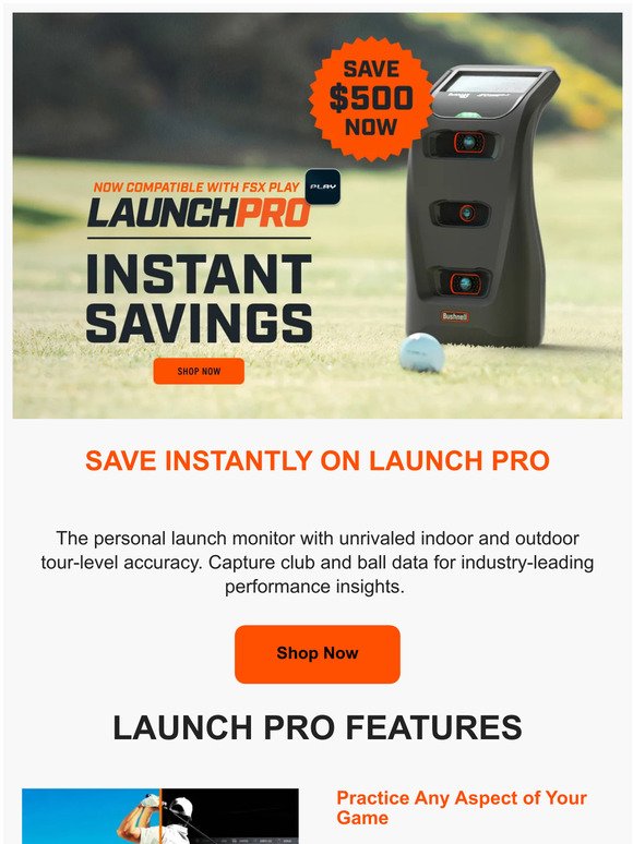 Get $500 Off Launch Pro