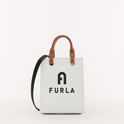 FURLA FURLA VARSITY STYLE MINI TOTE, Black Women's Handbag