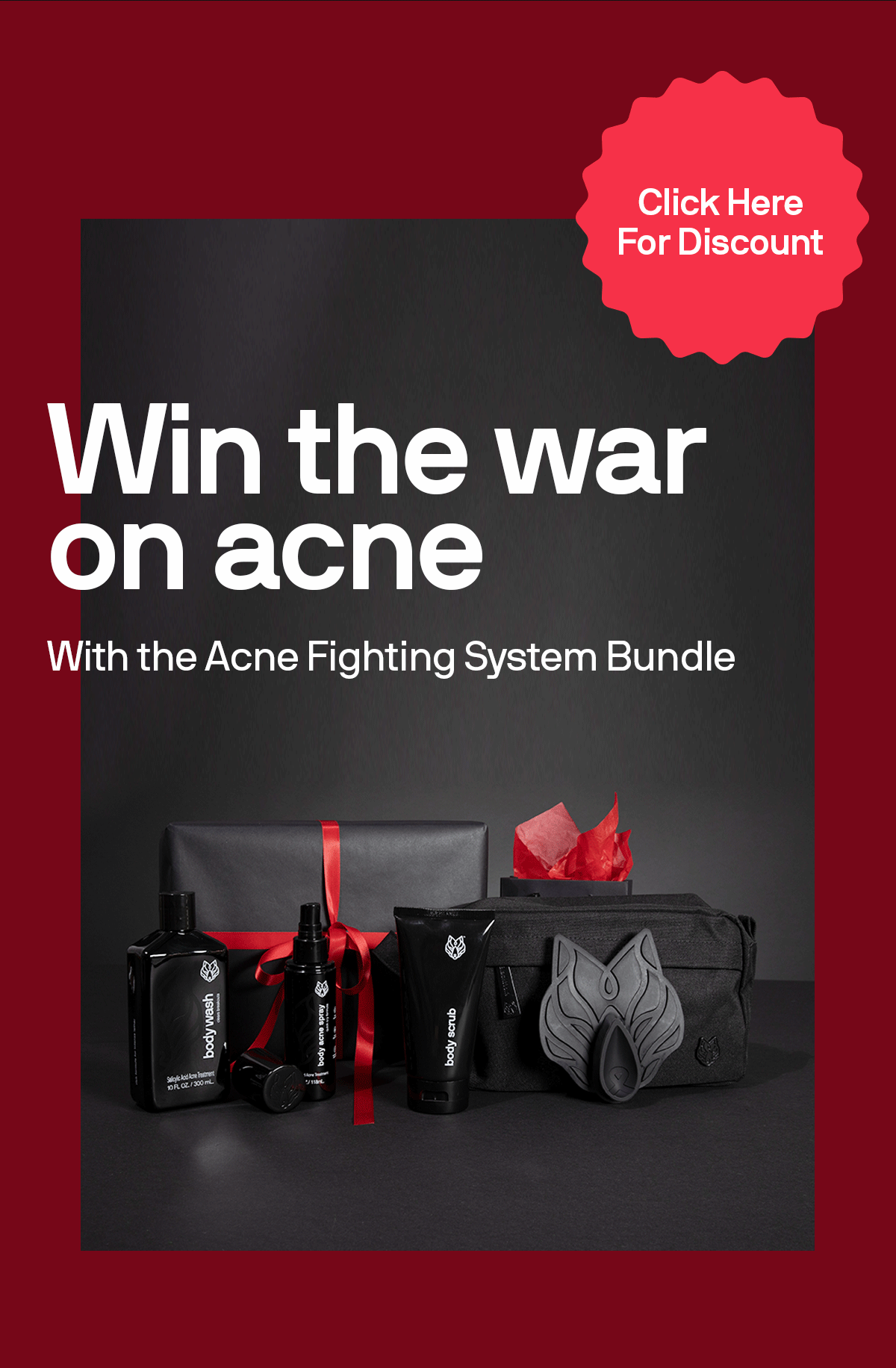 Black Wolf Nation Fight Acne with this bundle 👊 Milled
