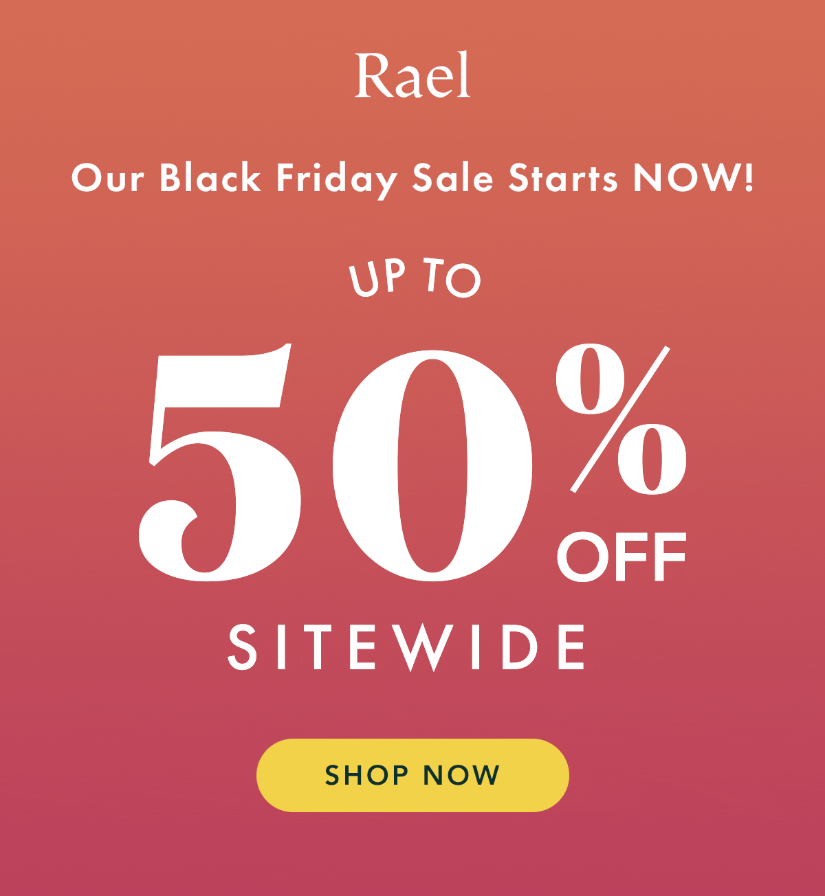 Rael UNLOCKED Black Friday Early Access 🌟 Milled