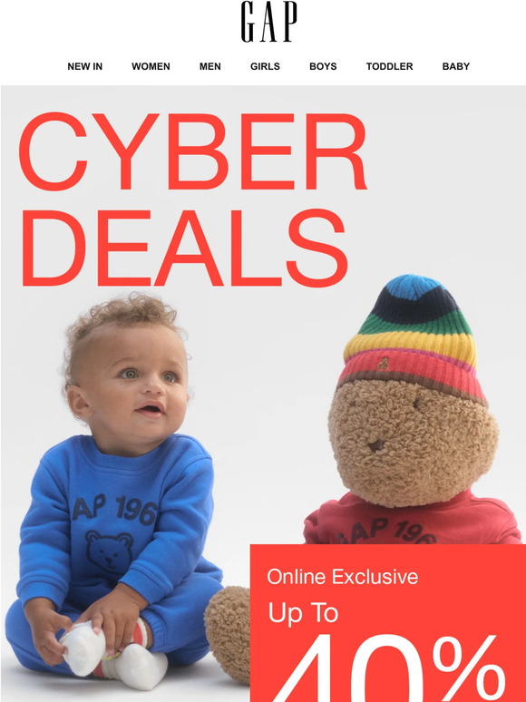 Email Exclusive ⚡️ Up to 40% OFF Everything