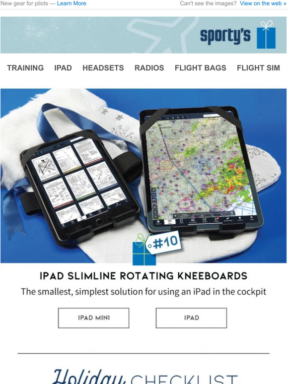 Sporty's Pilot Shop Top 10 New Gifts For 2022 Milled