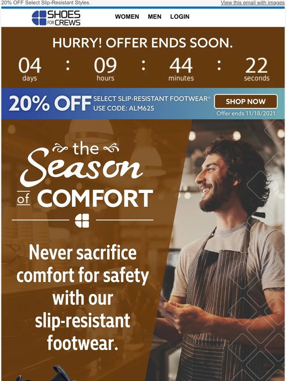 Put Comfort and Safety First This Holiday Season + Save 20%