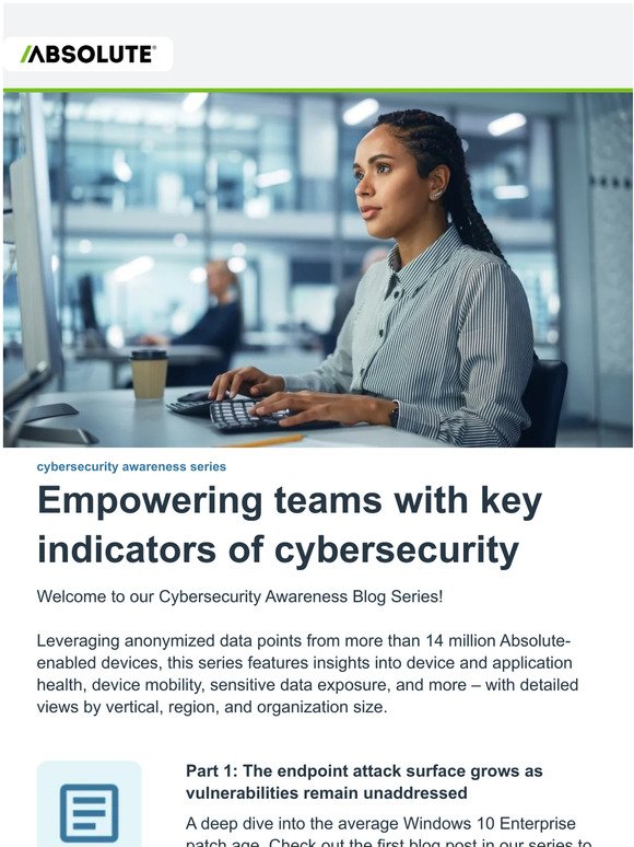 Introducing our Cybersecurity Awareness Blog Series