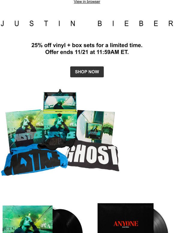 Vinyl + box sets on sale ⚡️