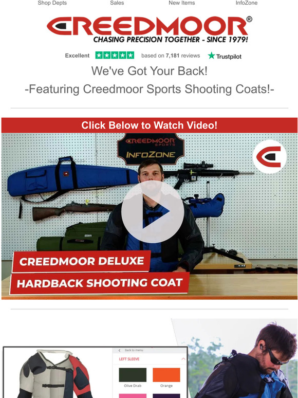 Creedmoor Sports All about our Creedmoor Sports Shooting Coats! Milled