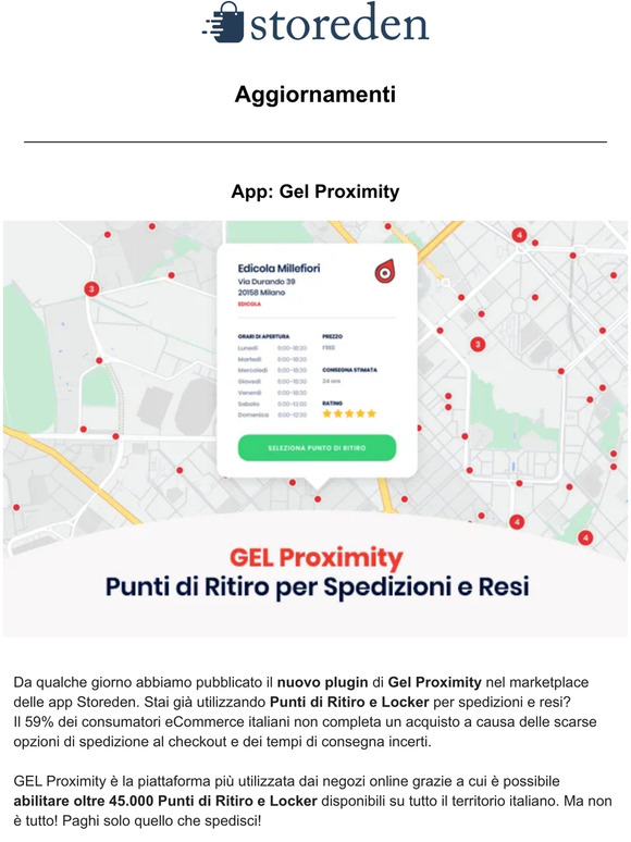 Novità Storeden - Novembre 2022