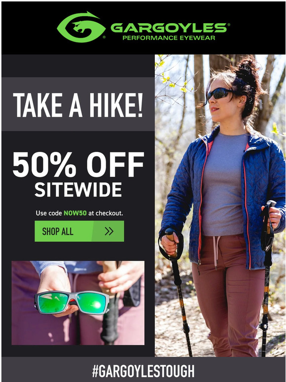 Get 50% OFF Sitewide Today! 🕶