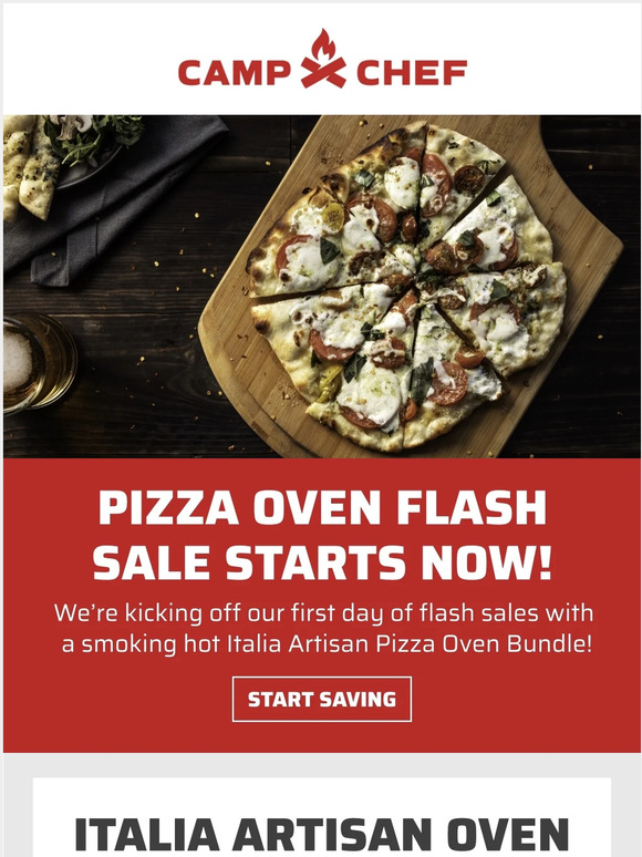 The Pizza Oven Flash Sale Starts Now!