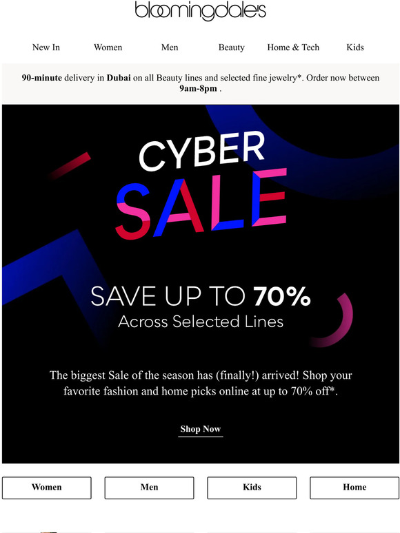 Not A Drill! Cyber Sale Is Finally Here