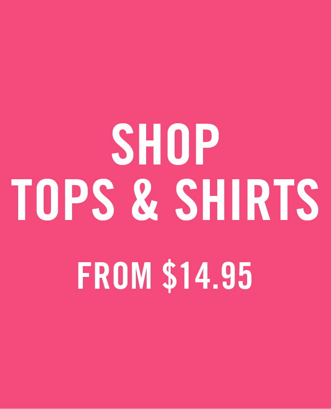 Shop tops and shirts