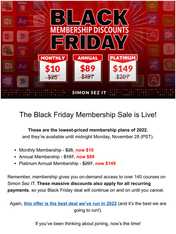 Black Friday Early Access