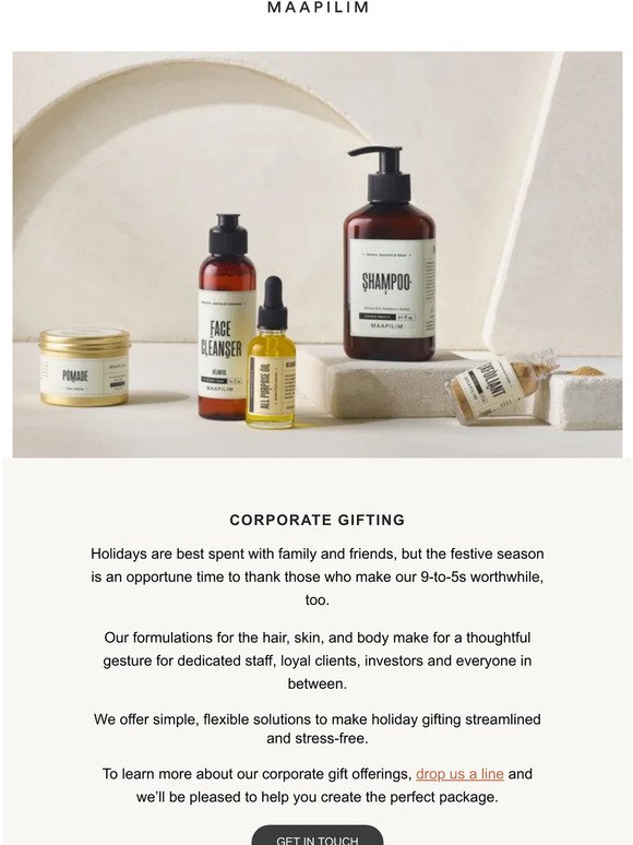 Corporate gifts to please all on your list