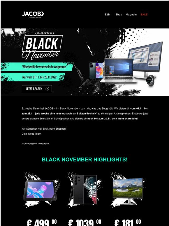 Black November Aktionswochen