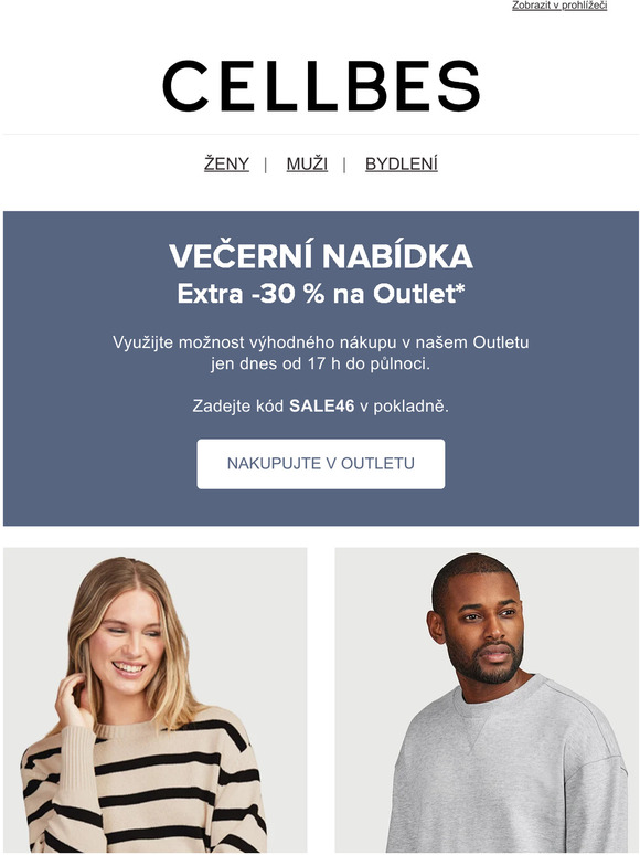 EXTRA -30 % na OUTLET!