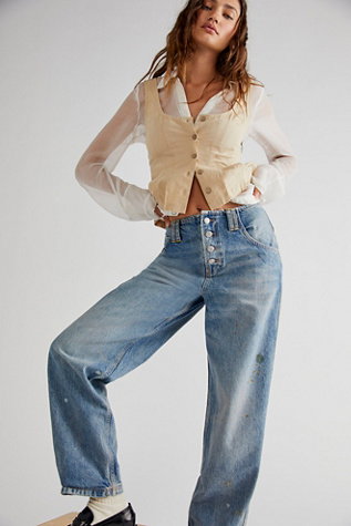 Maryel Mid Rise Boyfriend Jeans