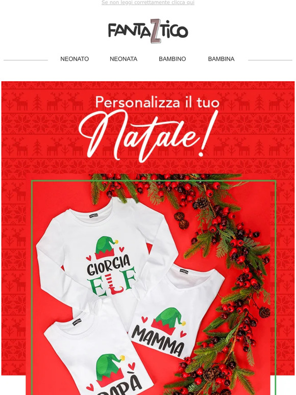 Personalizza il tuo Natale! Scopri le nostre offerte!