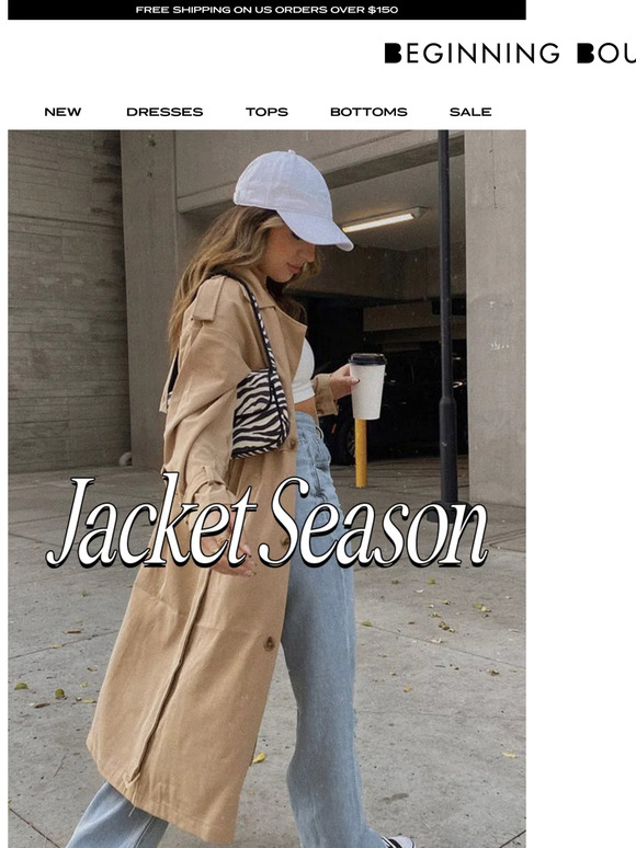 It's the season of jackets ❄️