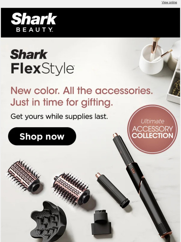 Sharkclean Act fast—Shark Beauty's ultimate gift is here! Milled