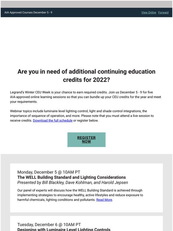 Need Additional CEUs For 2022?