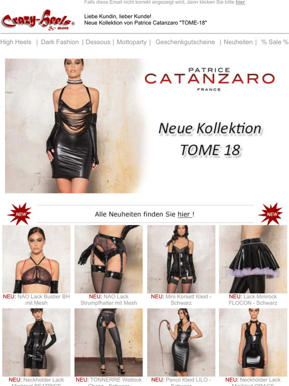 ❤️ Neue Kollektion TOME 18 von Patrice Catanzaro
