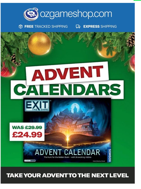 ⚠️ EXIT for the best Advent Calendars!