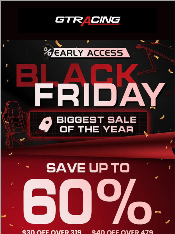 Gtracing black friday hotsell