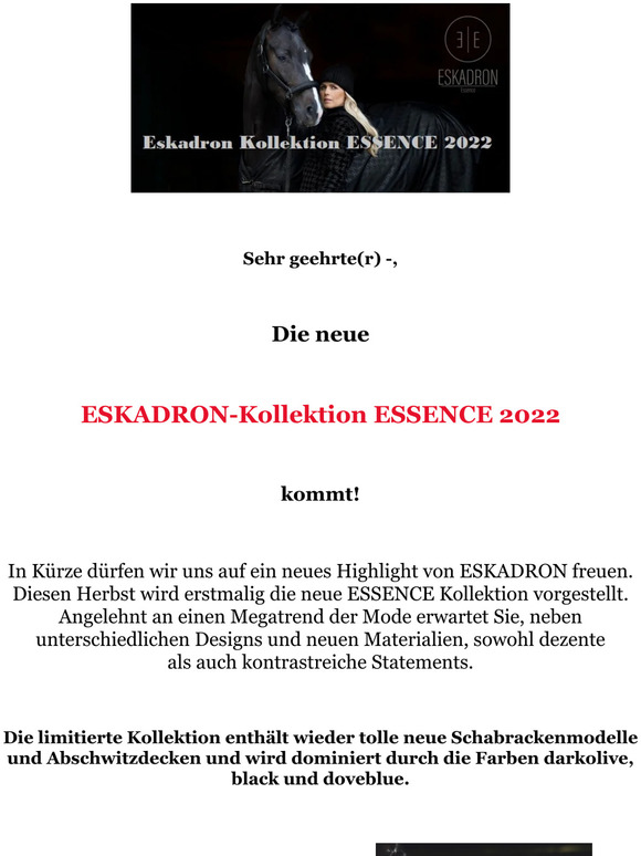 ESKADRON Kollektion ESSENCE 2022