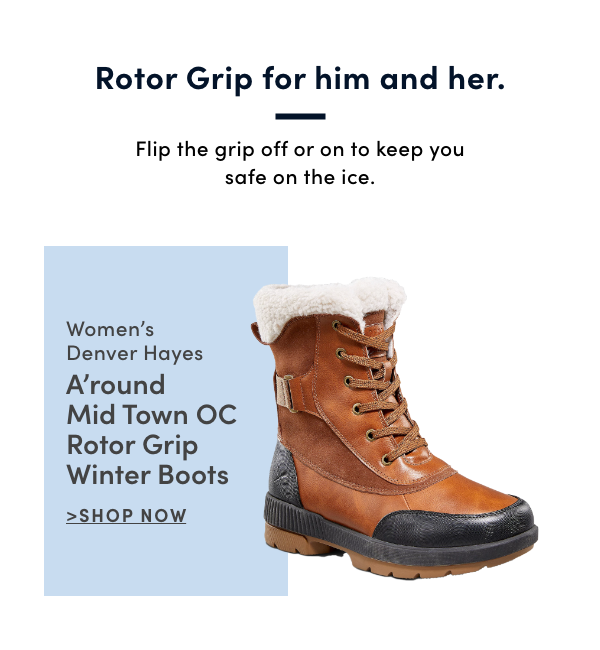 Women's DH Around Mid Town OC Rotor Grip Winter Boots SHOP NOW