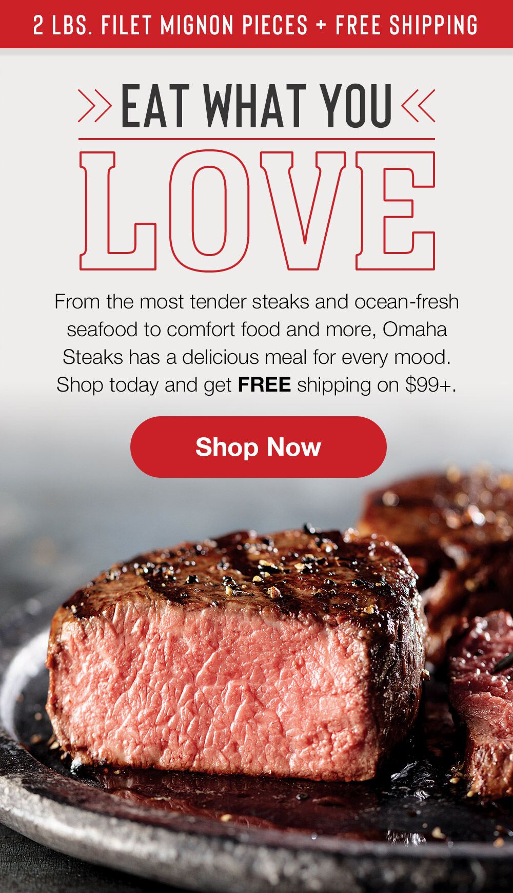 Ho-Ho-hold up! $30 Reward Card ENDS soon. - Omaha Steaks