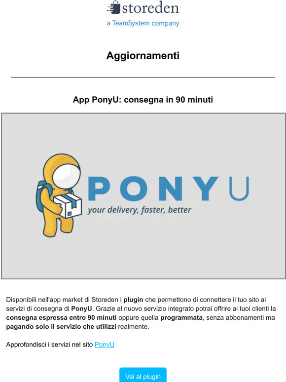 PonyU: la piattaforma per le consegna dell'ultimo miglio
