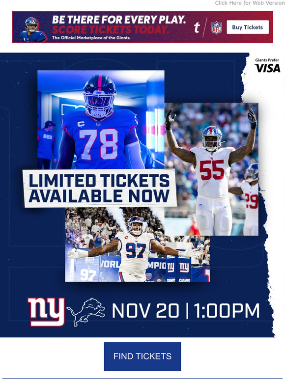 2022 Uniform Schedule : r/NYGiants