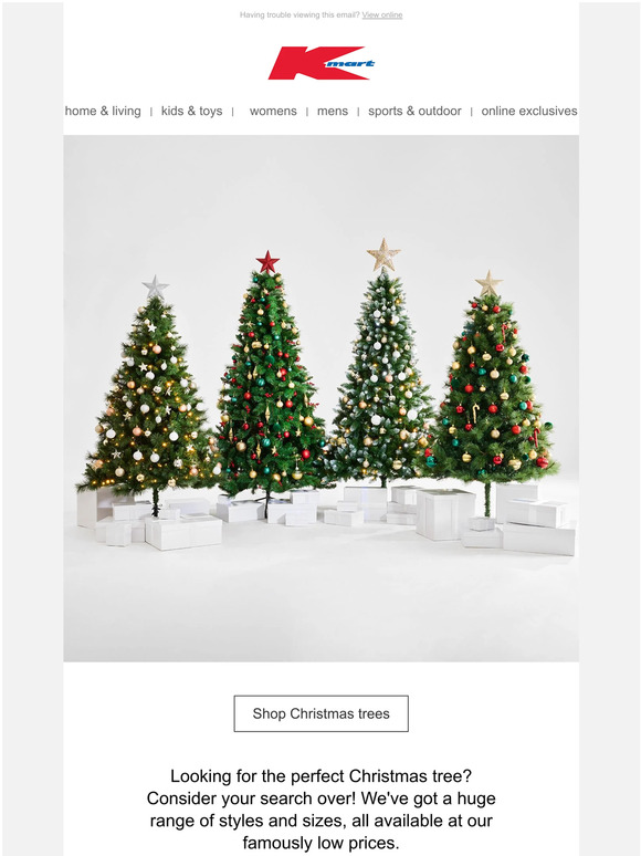kmart Find your dream Christmas tree within 🎄 Milled