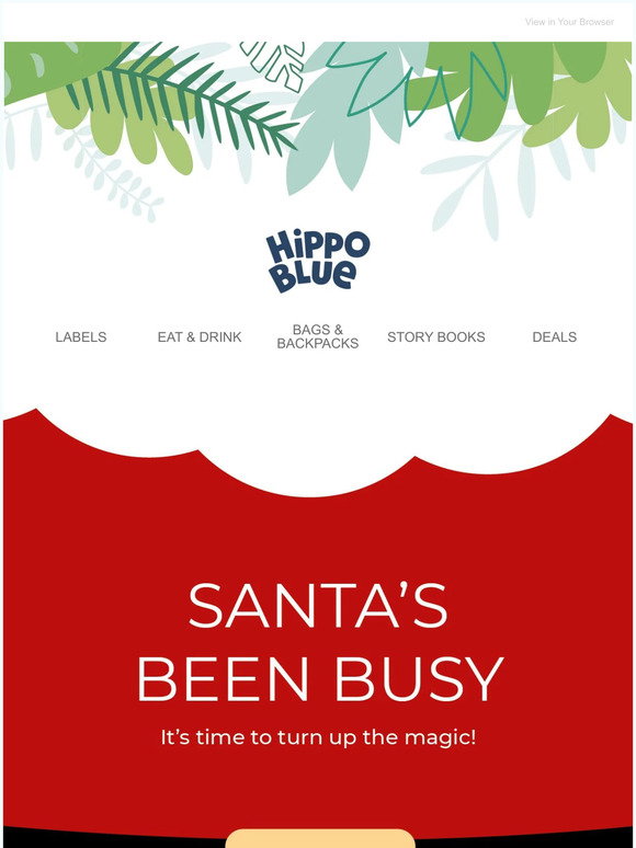 Hippo Blue: FREE Santa Letter! | Milled