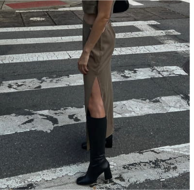 Nylah Nappa Knee Boot