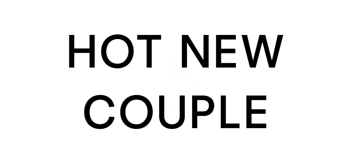 Hot new couple