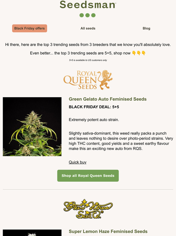 SeedsMan Top three trending seeds you MUST try 🌱 Milled