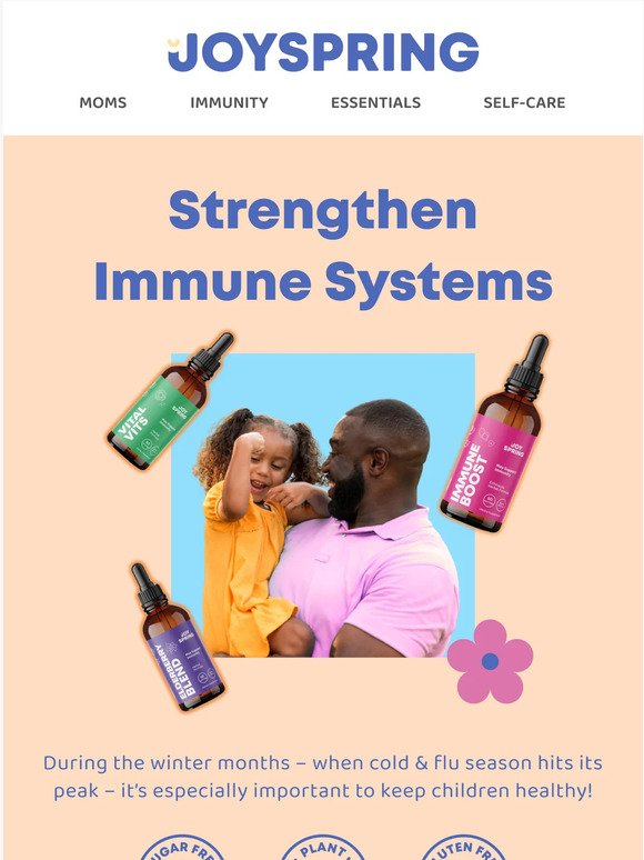 Build your child’s natural immunity!