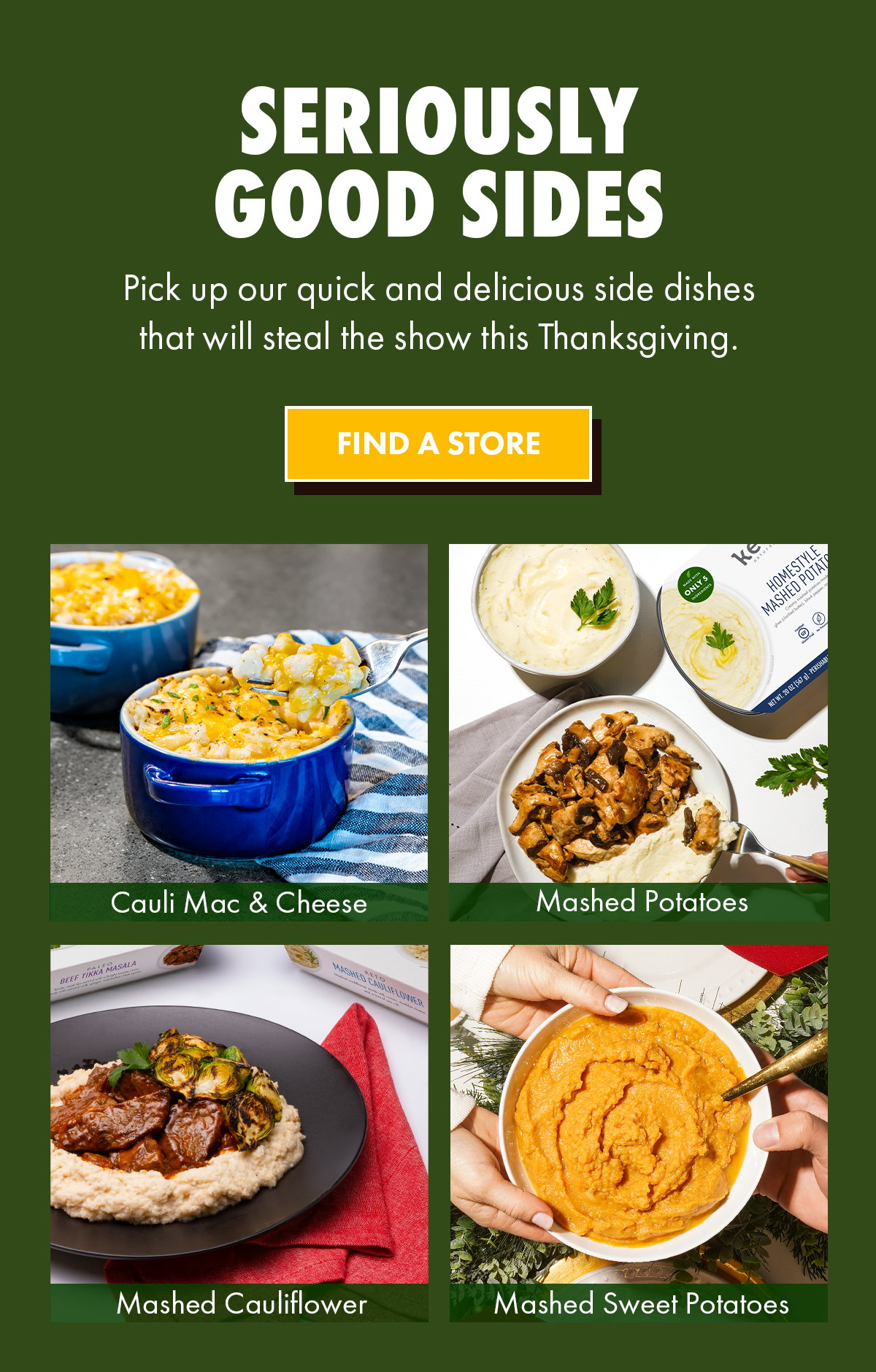 Seriously Good Sides - Find A Store